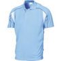 Picture of DNC Air Flow Contrast Mesh 'N' Piping Polo - Short sleeve 5261