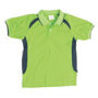 Picture of DNC Kids Air Flow Contrast Raglan Mesh Polo 5263