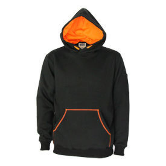 Picture of DNC Kangaroo pocket super brushed fleece hoodie 5423