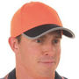 Picture of DNC HiVis 2 tone cap with reflective trim & velcro strap H022