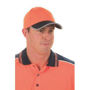 Picture of DNC HiVis 2 tone cap with reflective trim & velcro strap H022