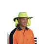 Picture of DNC hivis hat with flap H055